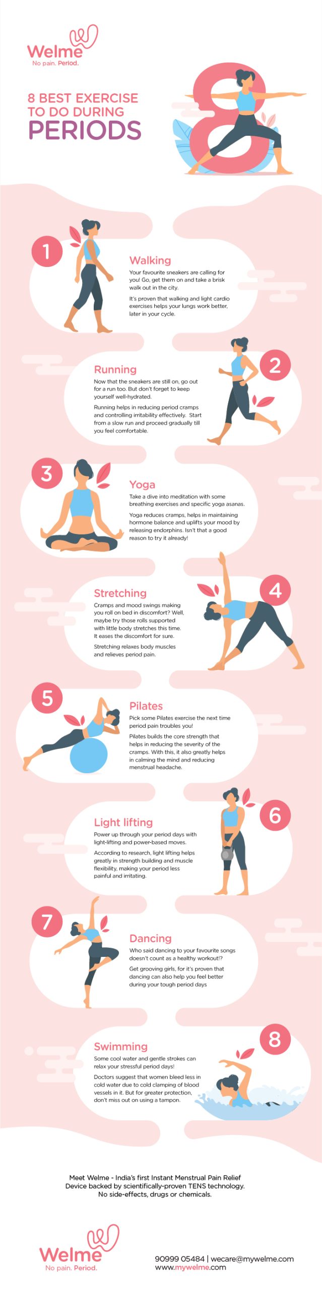 8 Best Exercise To Do During Periods