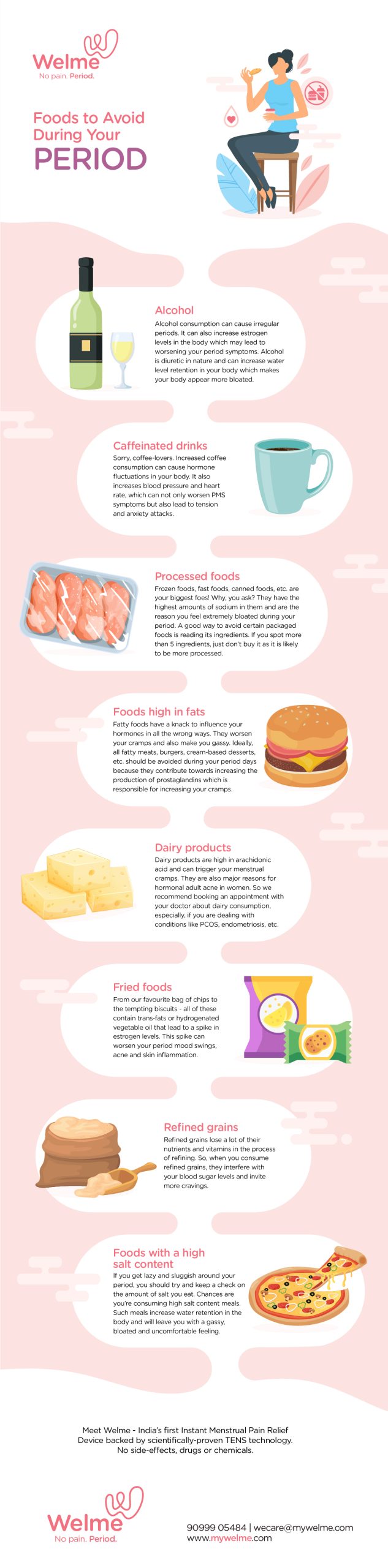 Foods to Avoid During Your Period